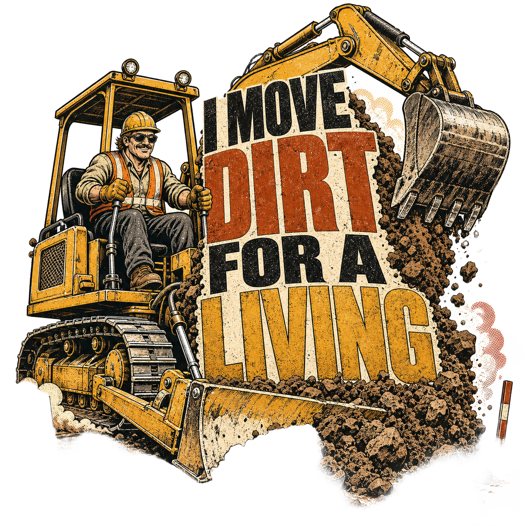 I MOVE DIRT FOR A LIVING
