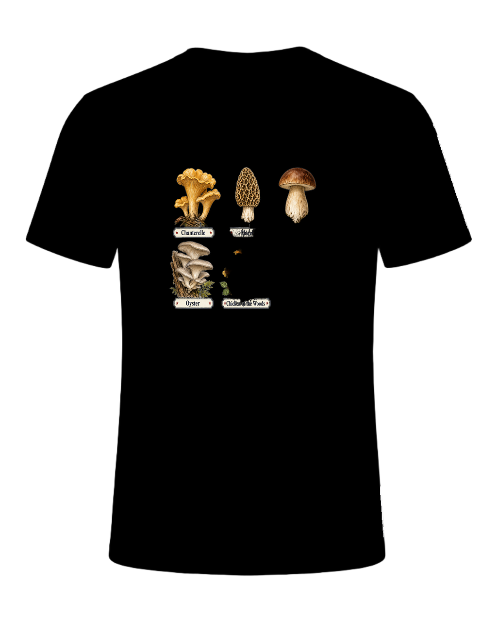 Foraging / Mushroom Hunter — Black