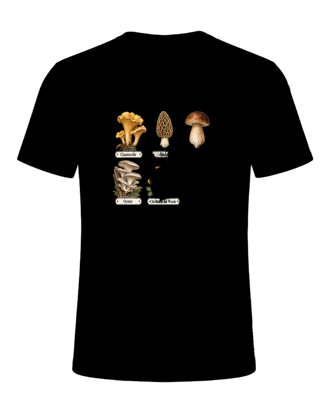 Foraging / Mushroom Hunter — Black