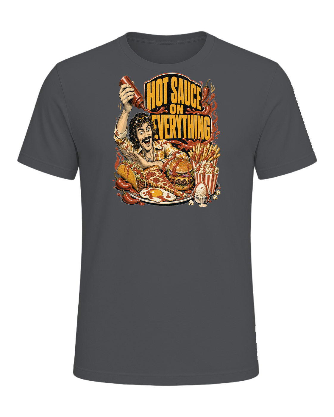 HOT SAUCE ON EVERYTHING — Asphalt