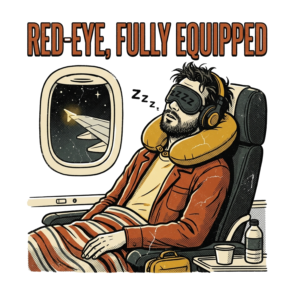 RED-EYE, FULLY EQUIPPED