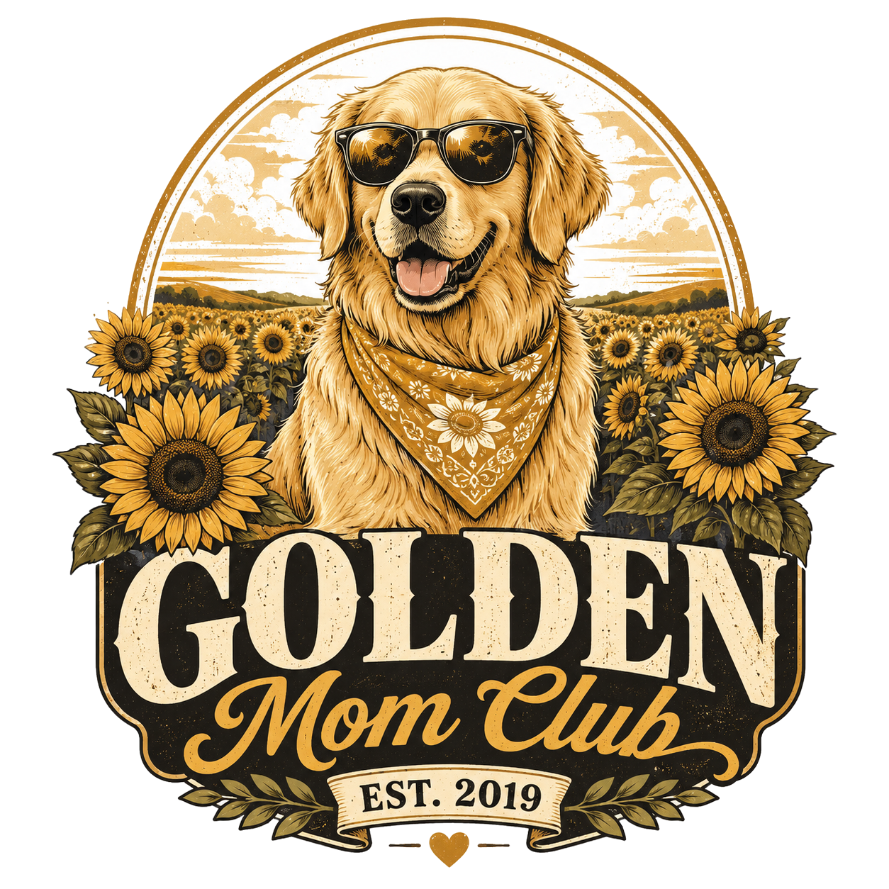 Golden Retriever Mom