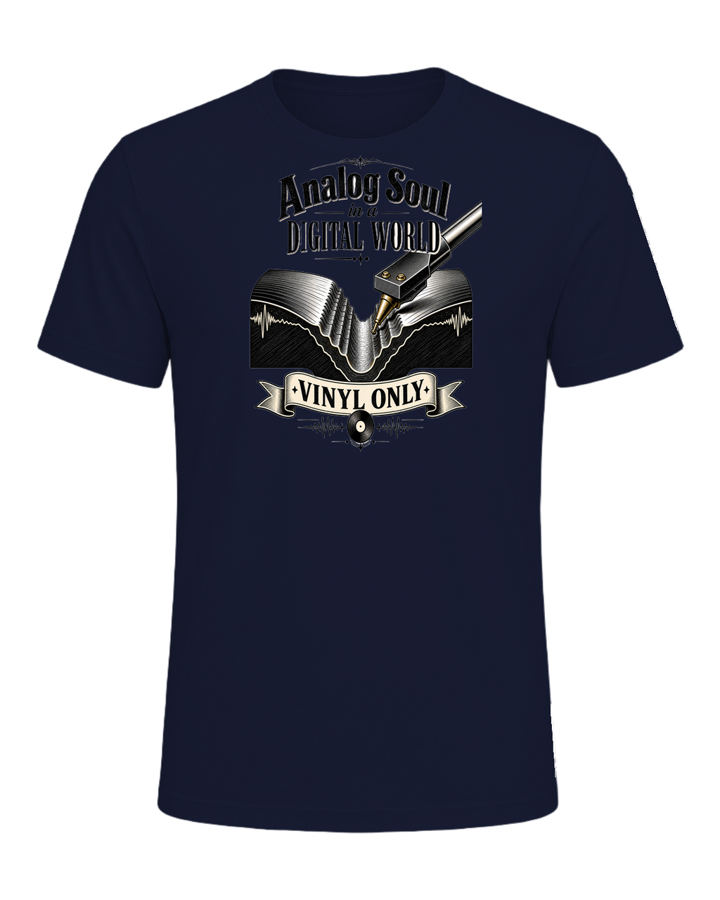 Vinyl Record Collector — Navy