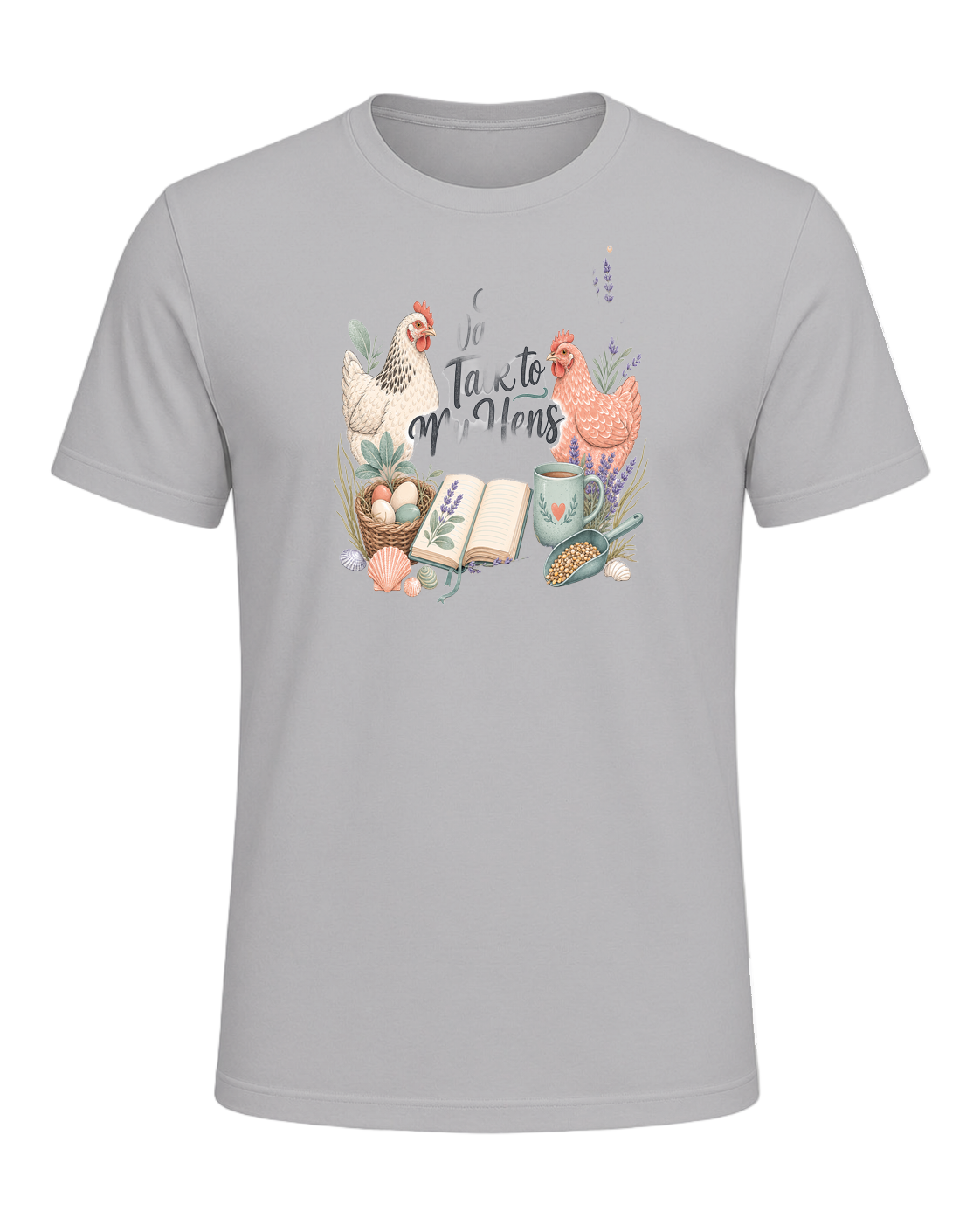 I Just Want to Talk to My Hens — Athletic Heather