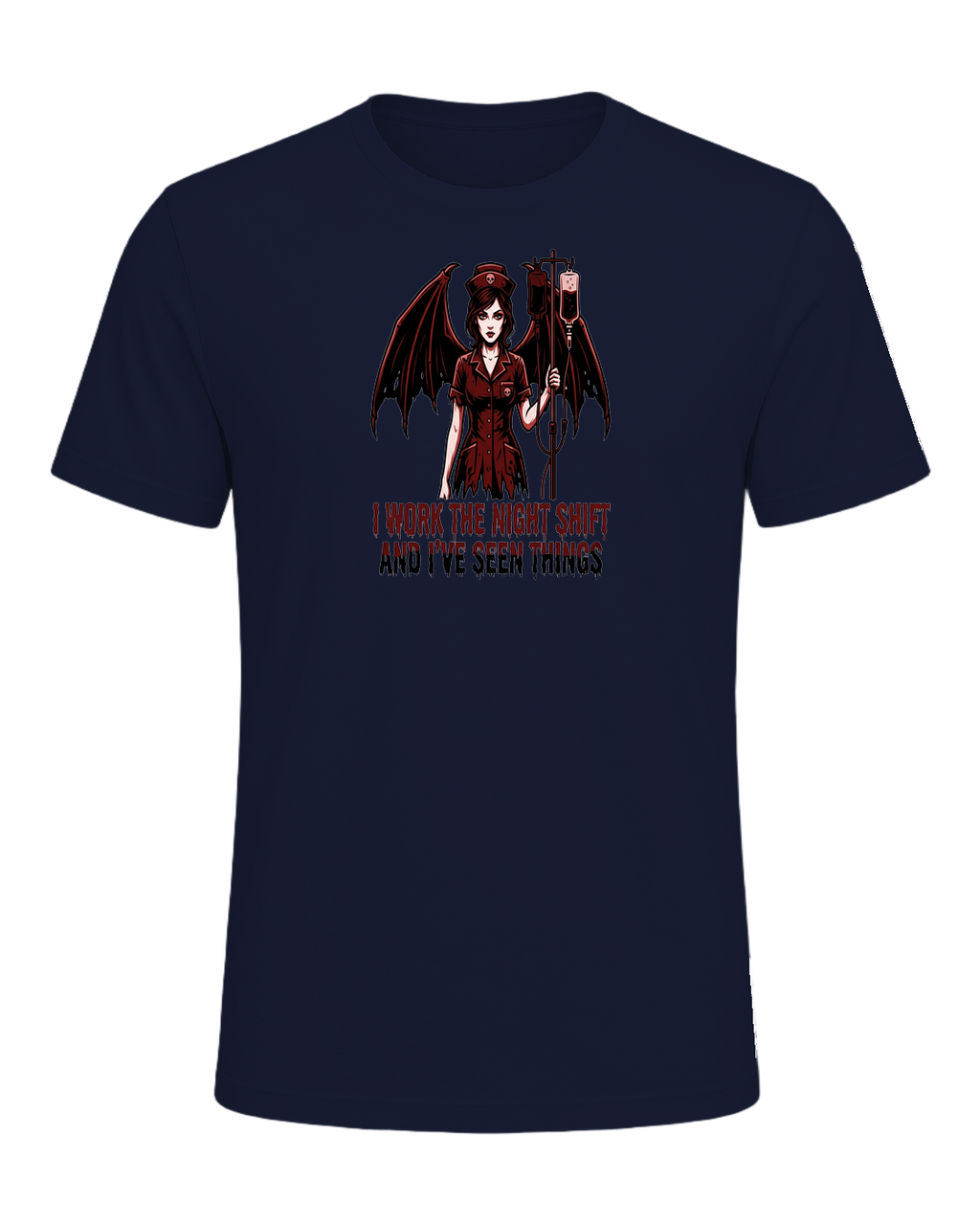 Nurse Night Shift Spooky — Navy