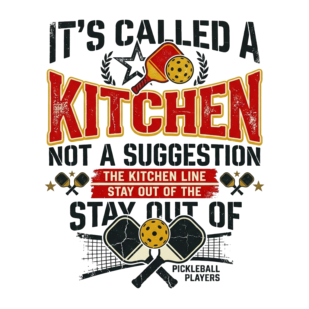 IT'S CALLED A KITCHEN, NOT A SUGGESTION