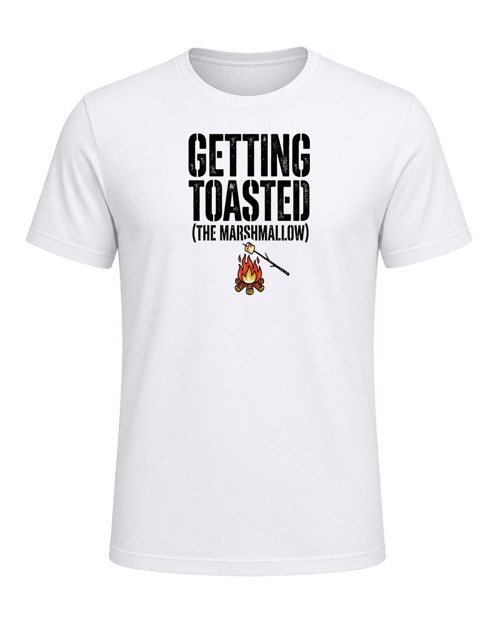 getting toasted (the marshmallow) — White