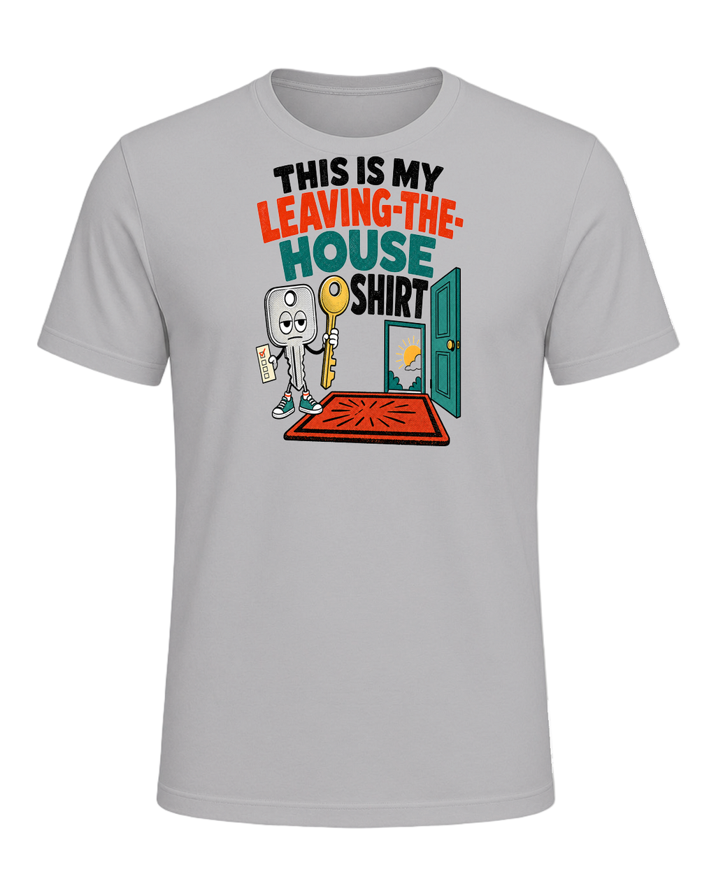 THIS IS MY LEAVING-THE-HOUSE SHIRT — Athletic Heather