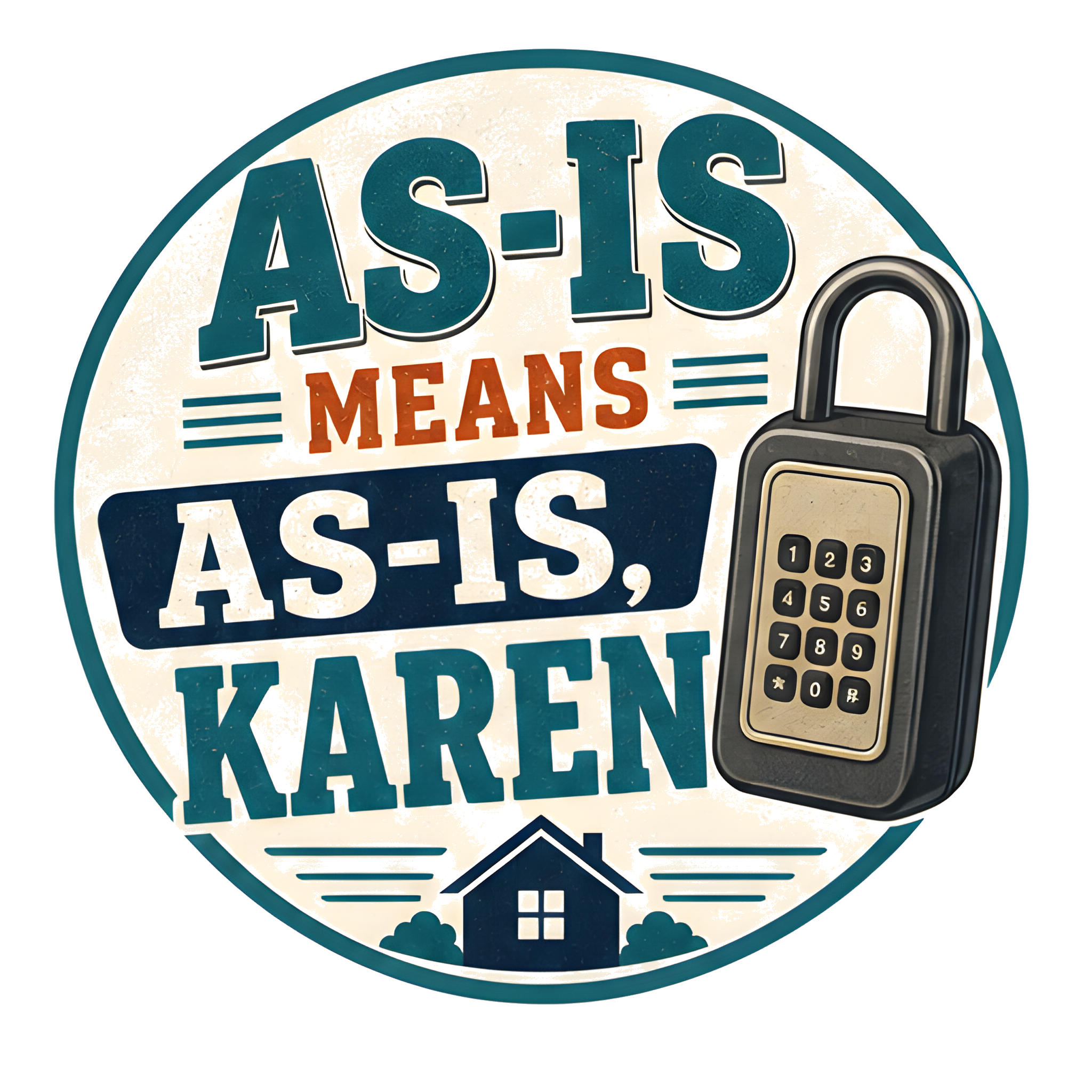 AS-IS MEANS AS-IS, KAREN