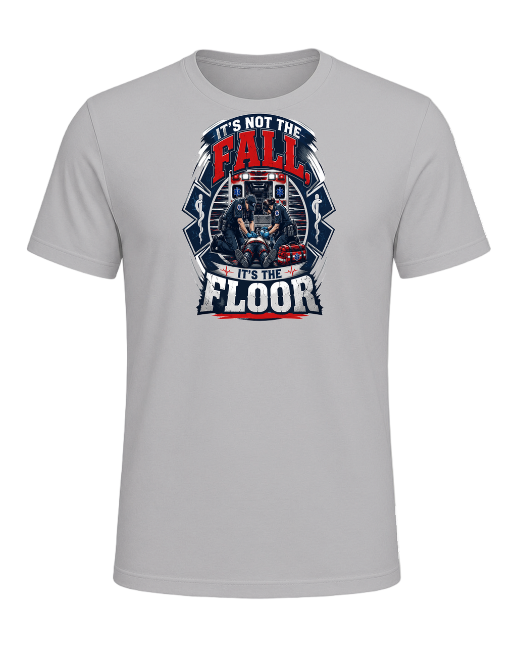 It's not the fall, it's the floor — Athletic Heather
