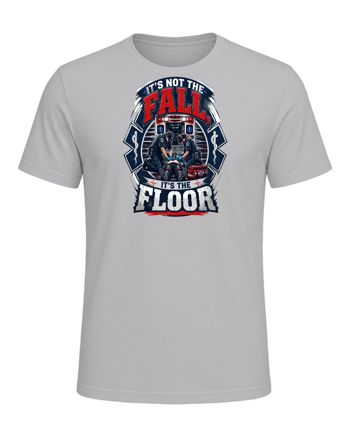 It's not the fall, it's the floor — Athletic Heather