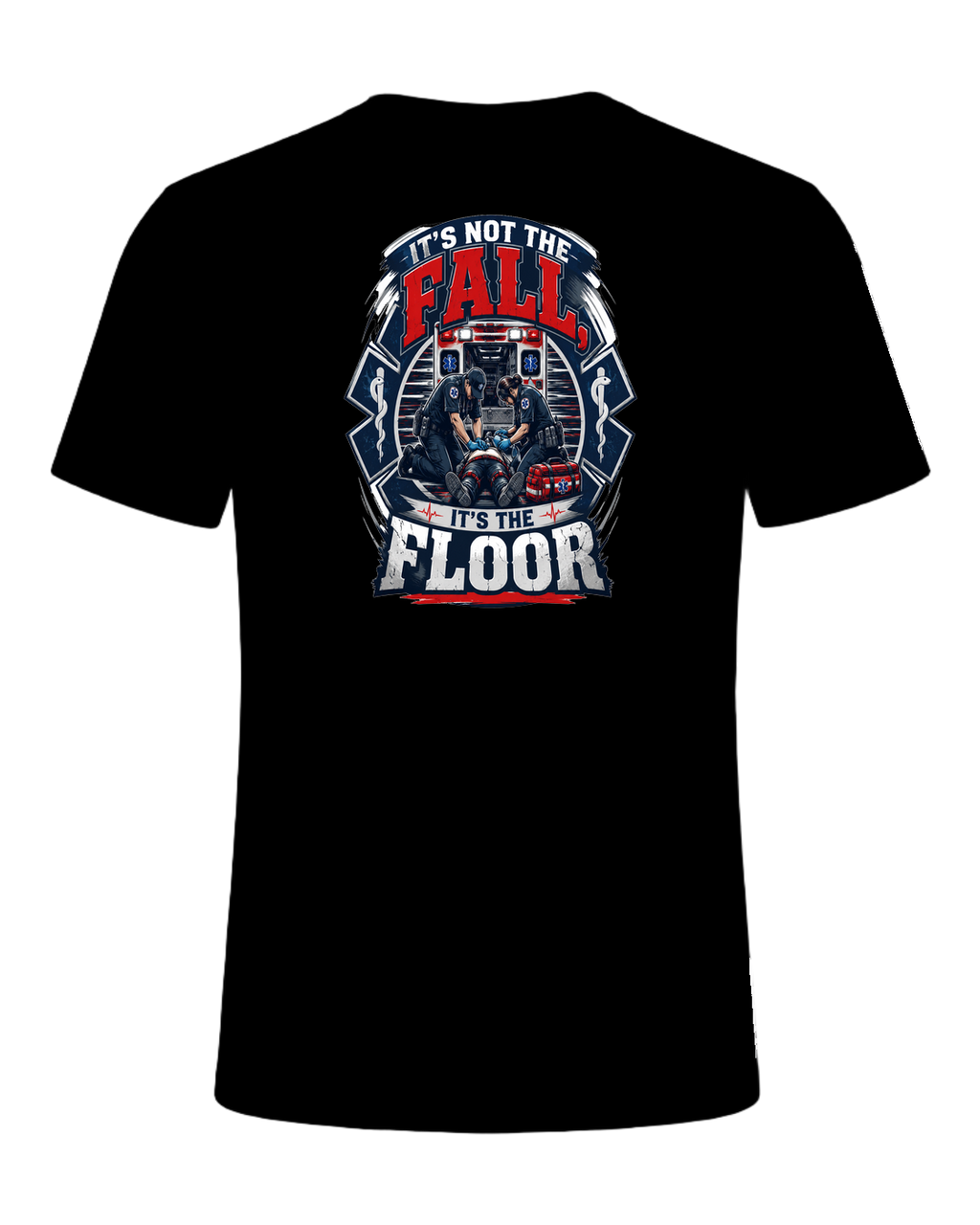 It's not the fall, it's the floor — Black