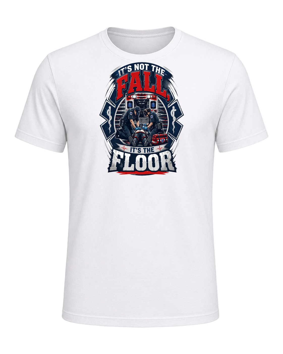 It's not the fall, it's the floor — White