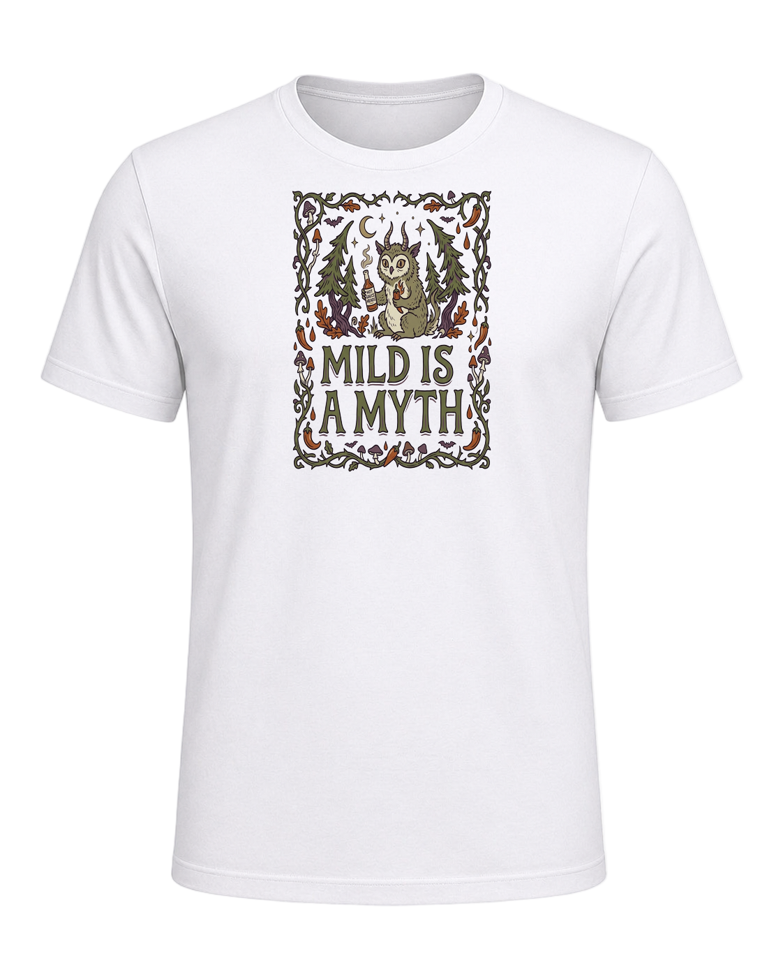 MILD IS A MYTH — White