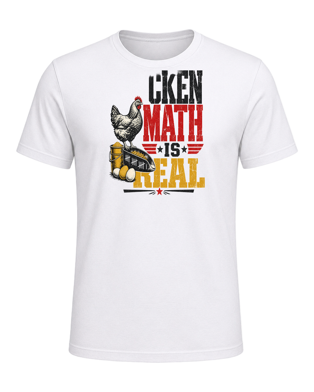 CHICKEN MATH IS REAL — White