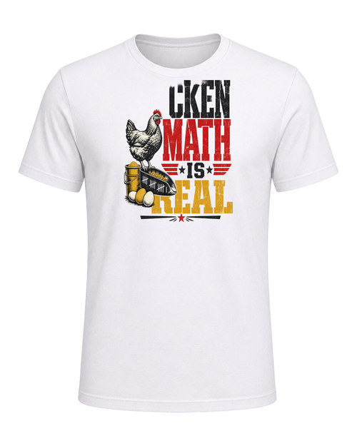 CHICKEN MATH IS REAL — White