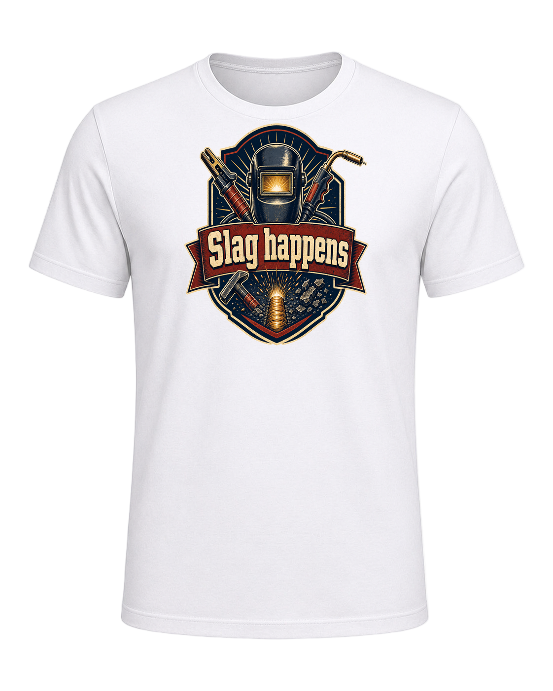 Slag happens — White