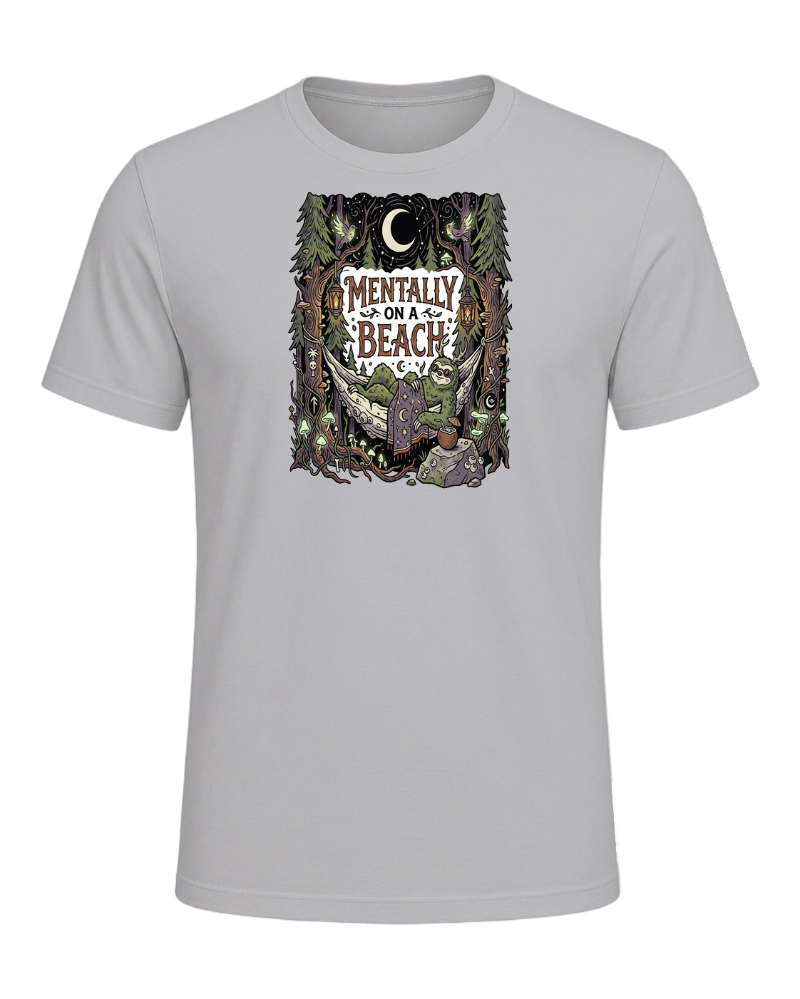 MENTALLY ON A BEACH — Athletic Heather