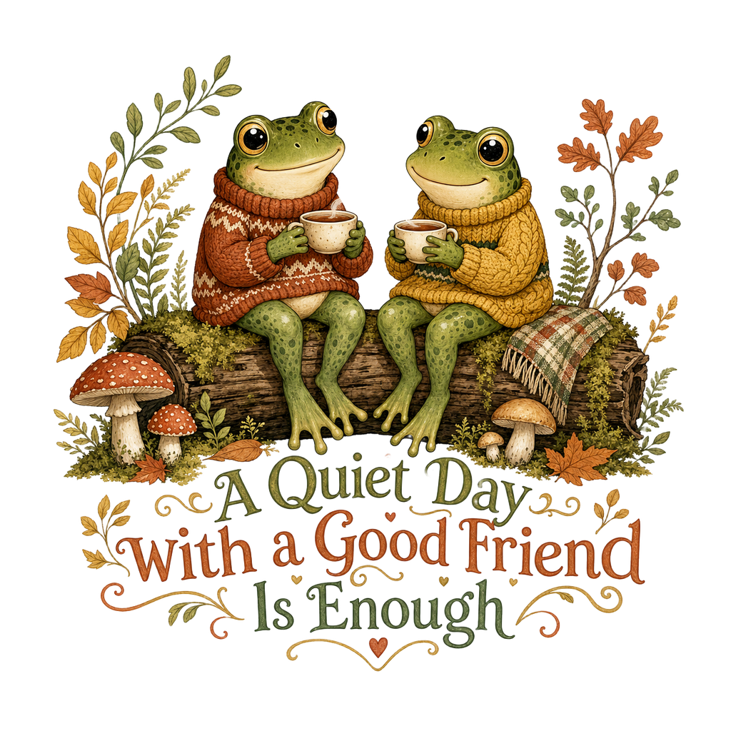 Cozy Frog Friends