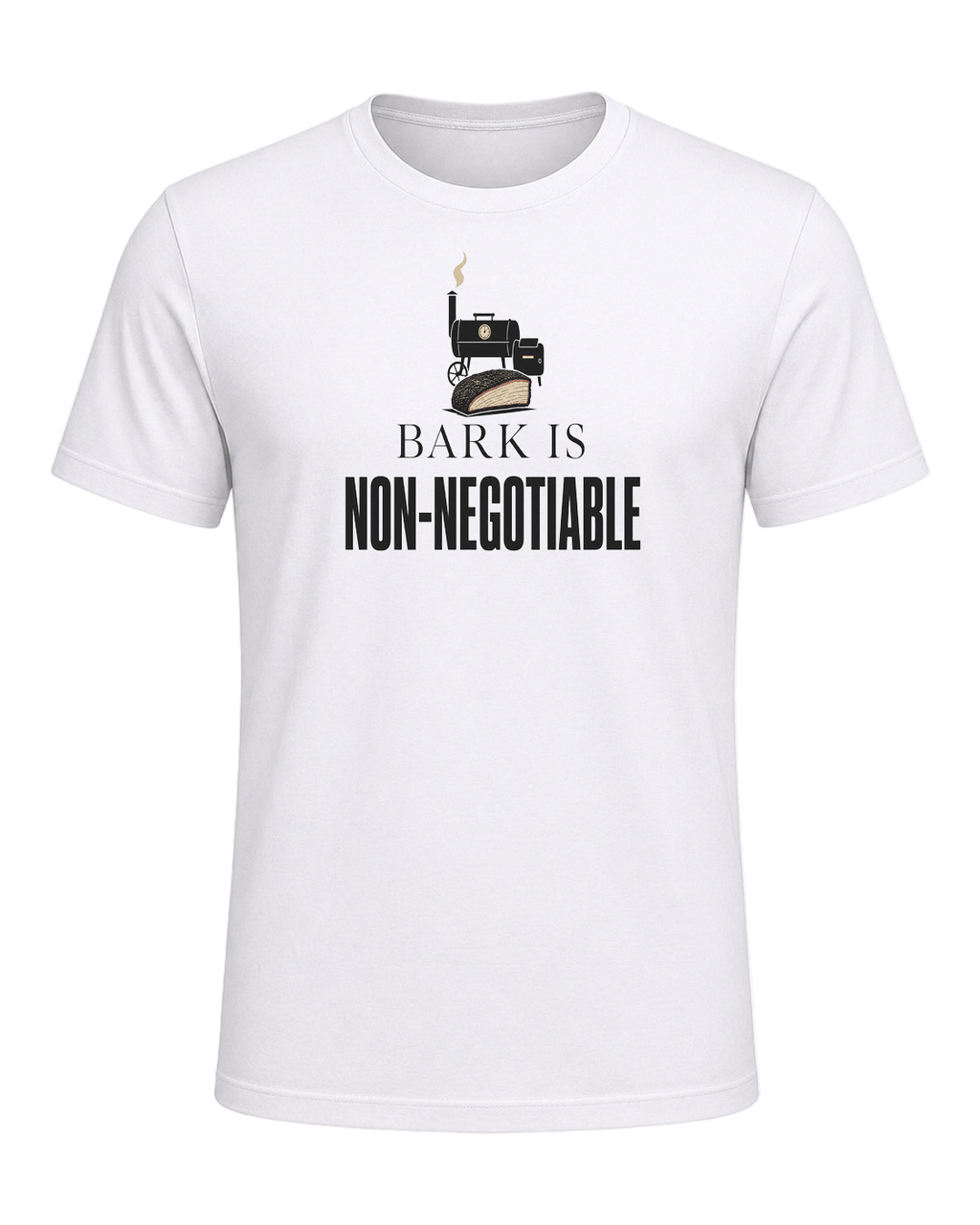 BARK IS NON-NEGOTIABLE — White