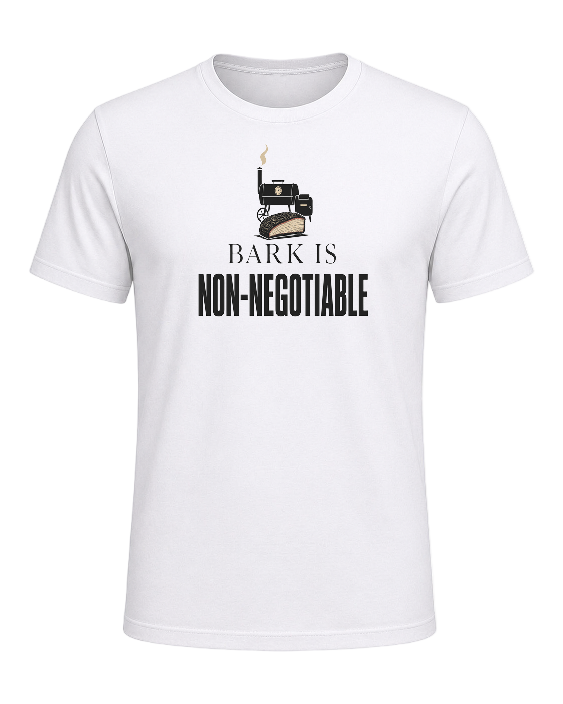 BARK IS NON-NEGOTIABLE — White