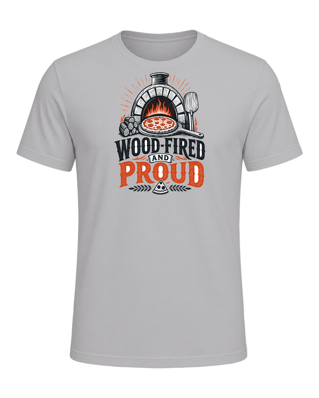 WOOD-FIRED AND PROUD — Athletic Heather