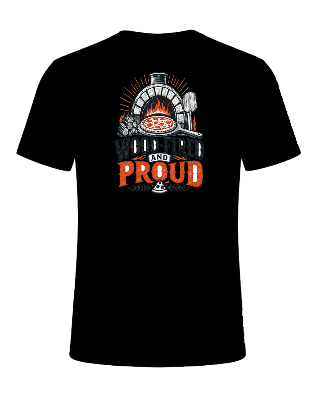 WOOD-FIRED AND PROUD — Black