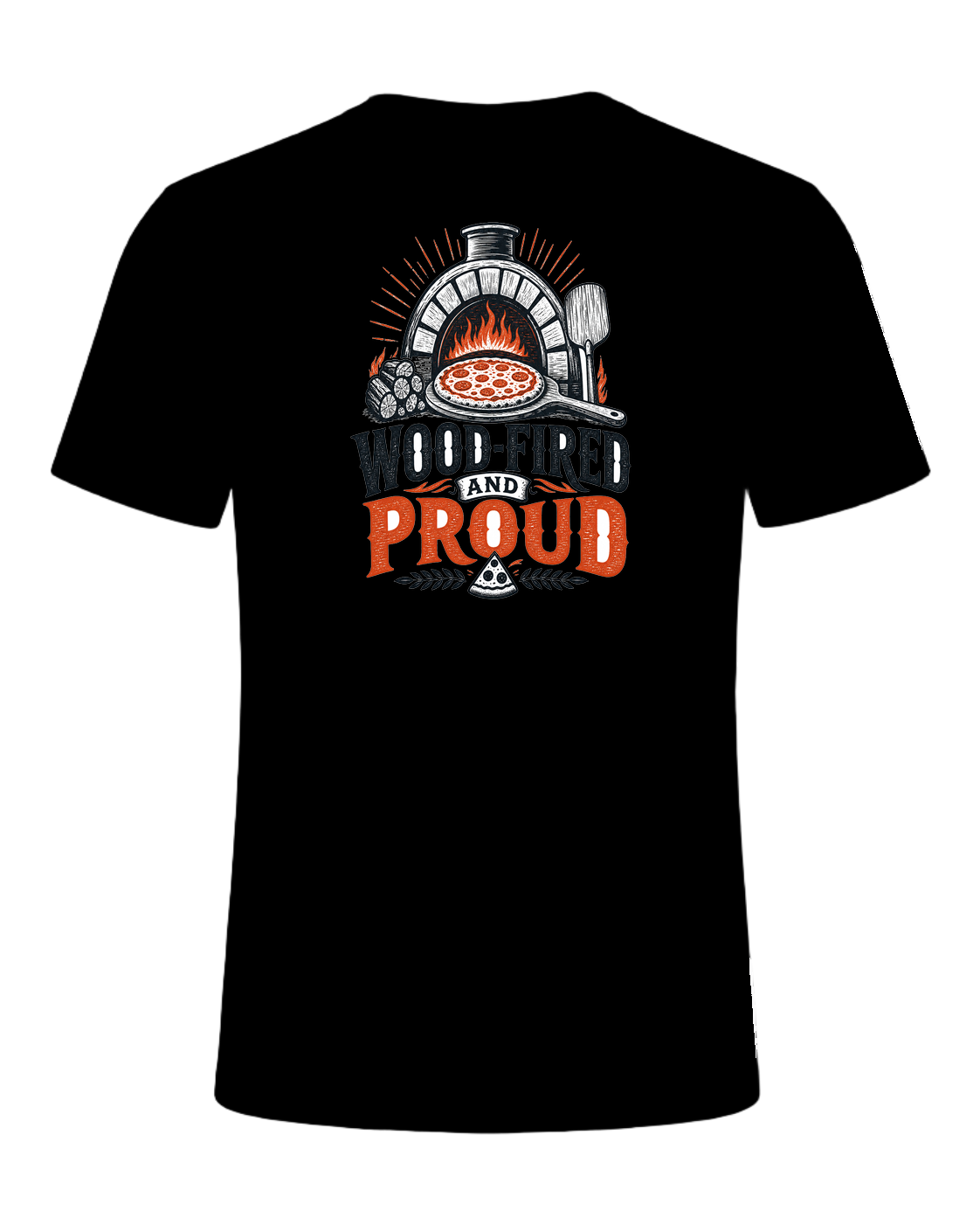 WOOD-FIRED AND PROUD — Black