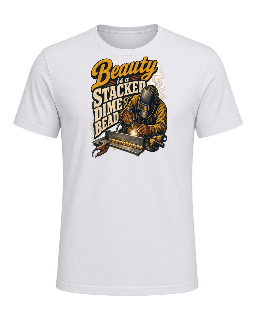 Beauty is a stacked dime bead — Ash