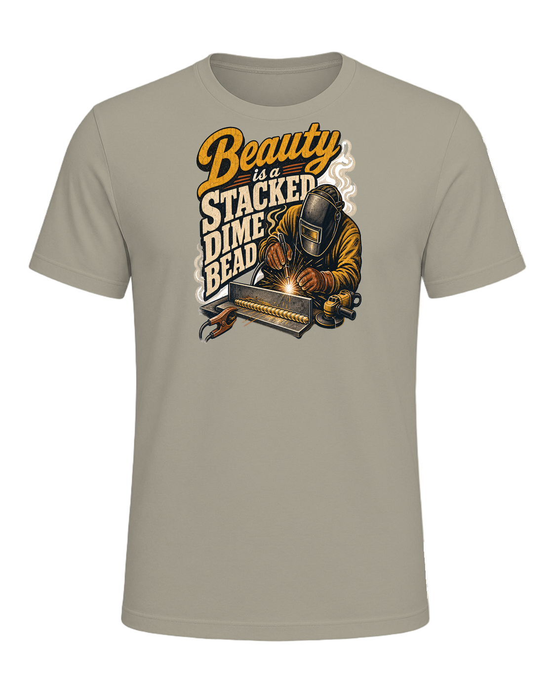 Beauty is a stacked dime bead — Heather Stone