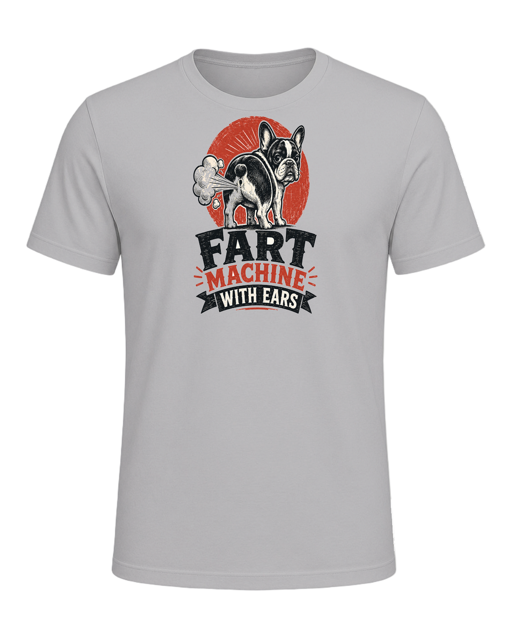 FART MACHINE WITH EARS — Athletic Heather