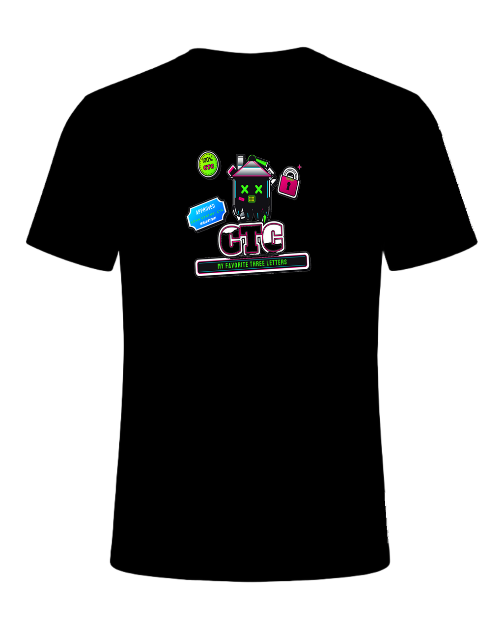 CTC: MY FAVORITE THREE LETTERS — Black