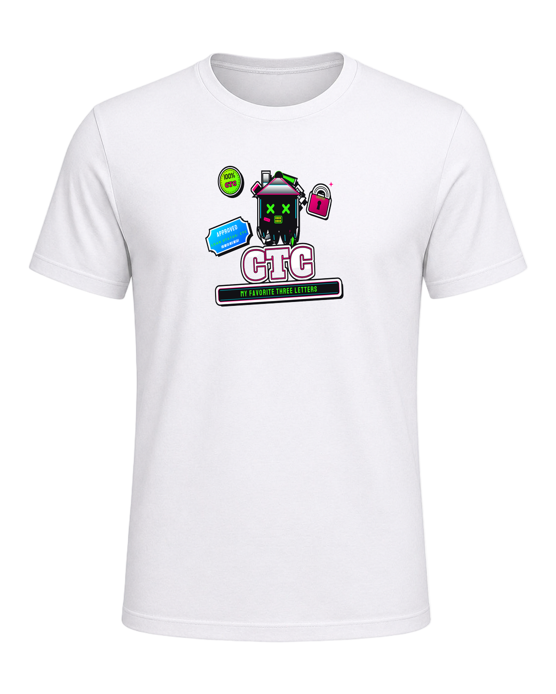 CTC: MY FAVORITE THREE LETTERS — White