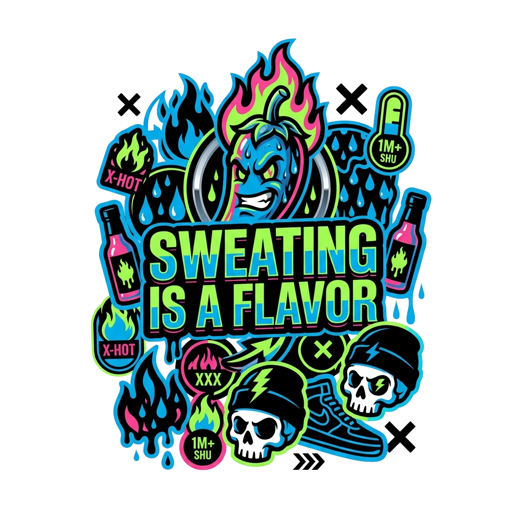 SWEATING IS A FLAVOR