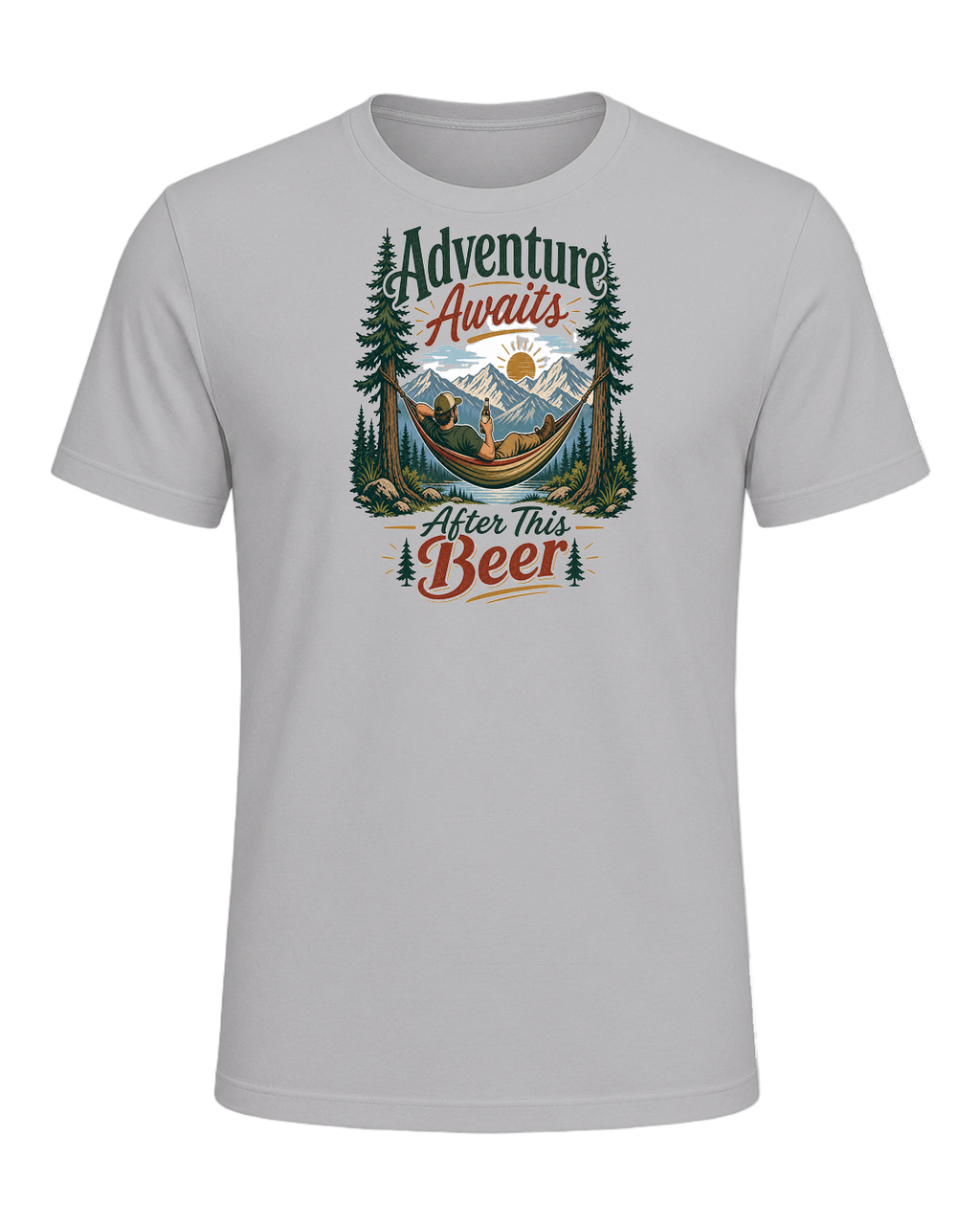 Beer + Outdoors — Athletic Heather