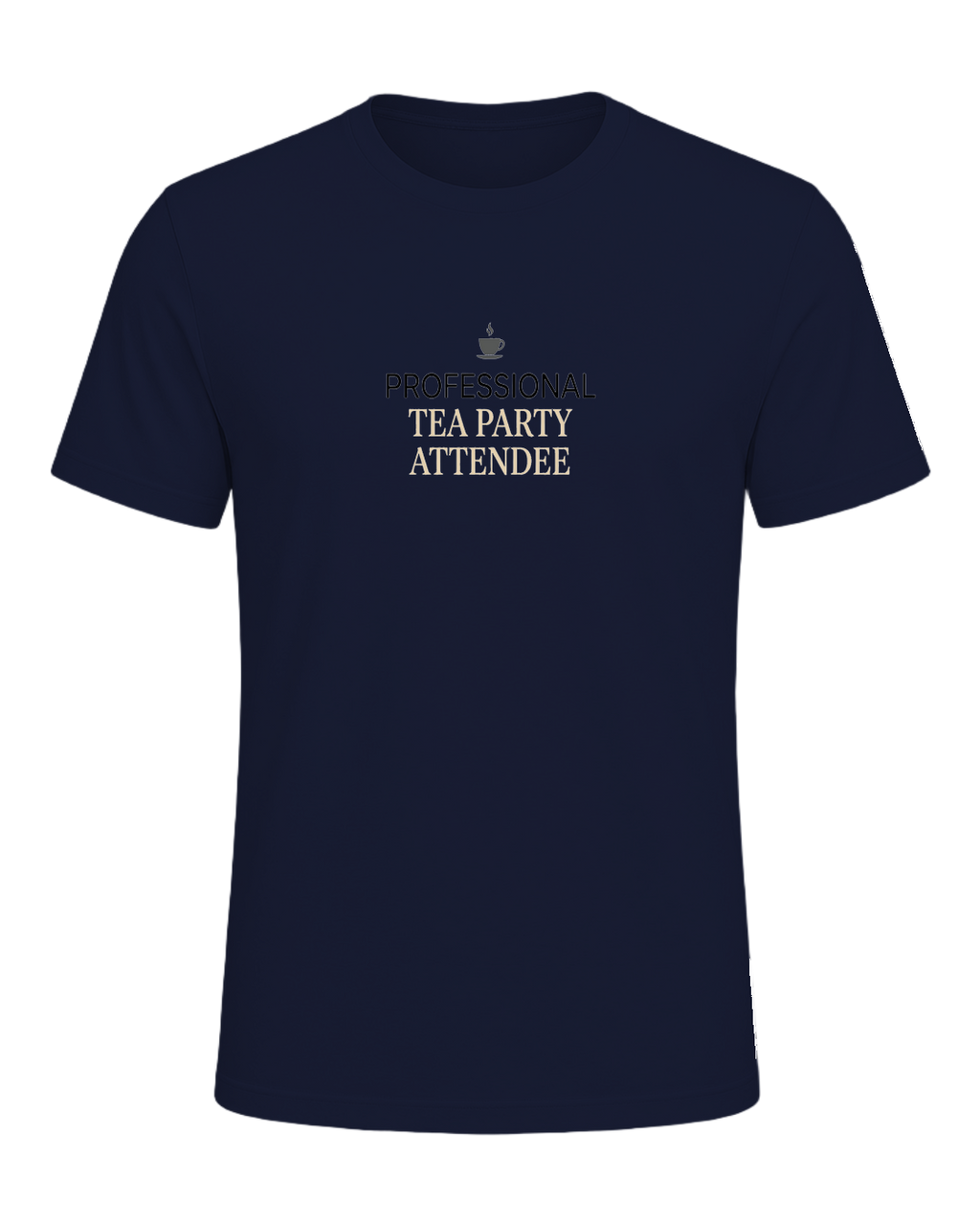 Professional tea party attendee — Navy