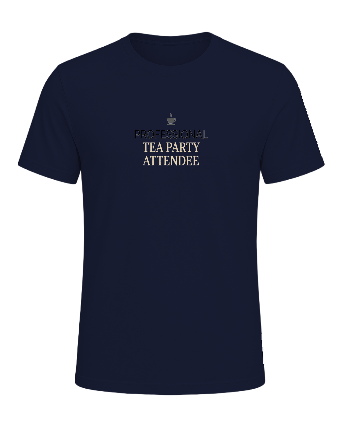 Professional tea party attendee — Navy