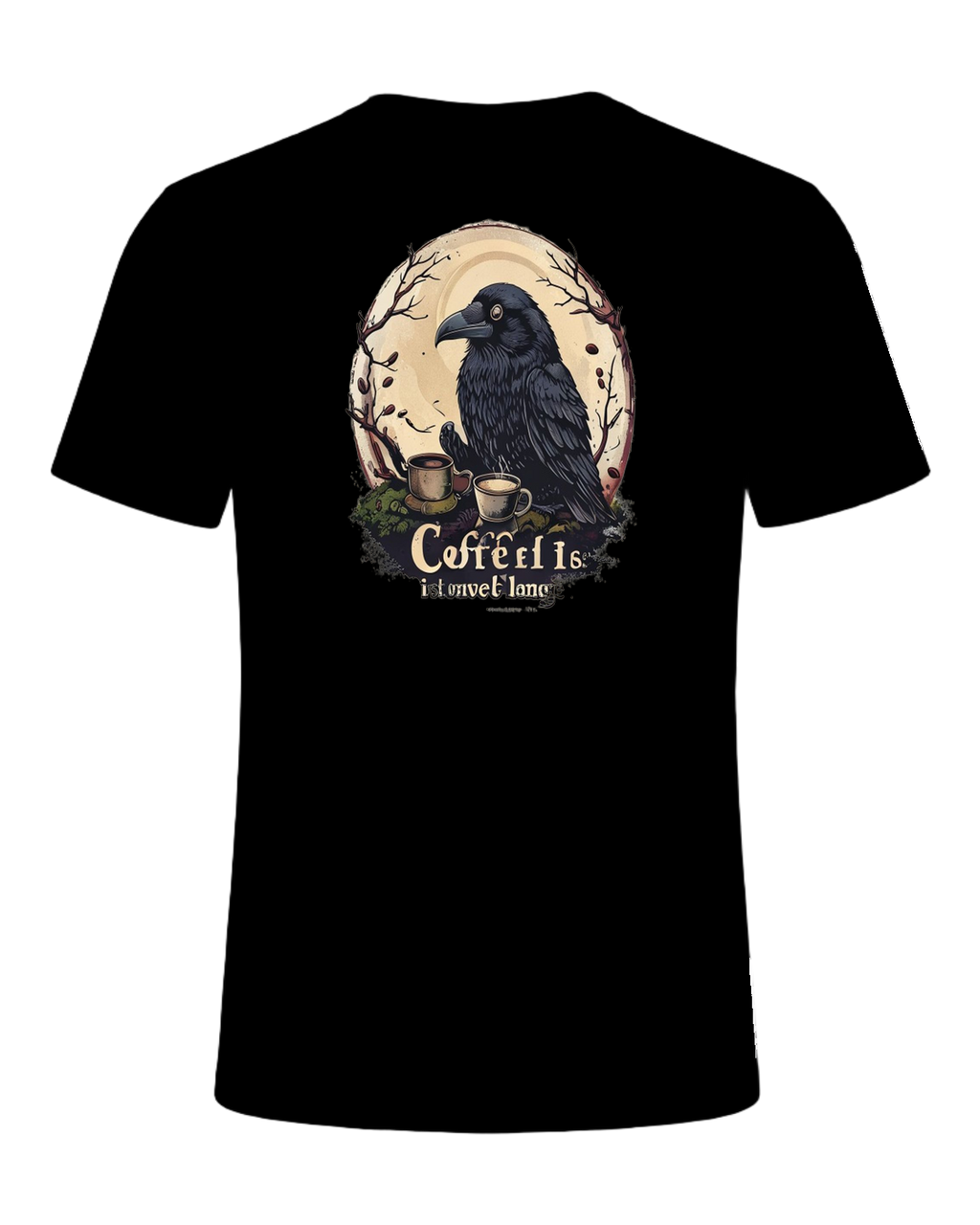 COFFEE IS A LOVE LANGUAGE — Black