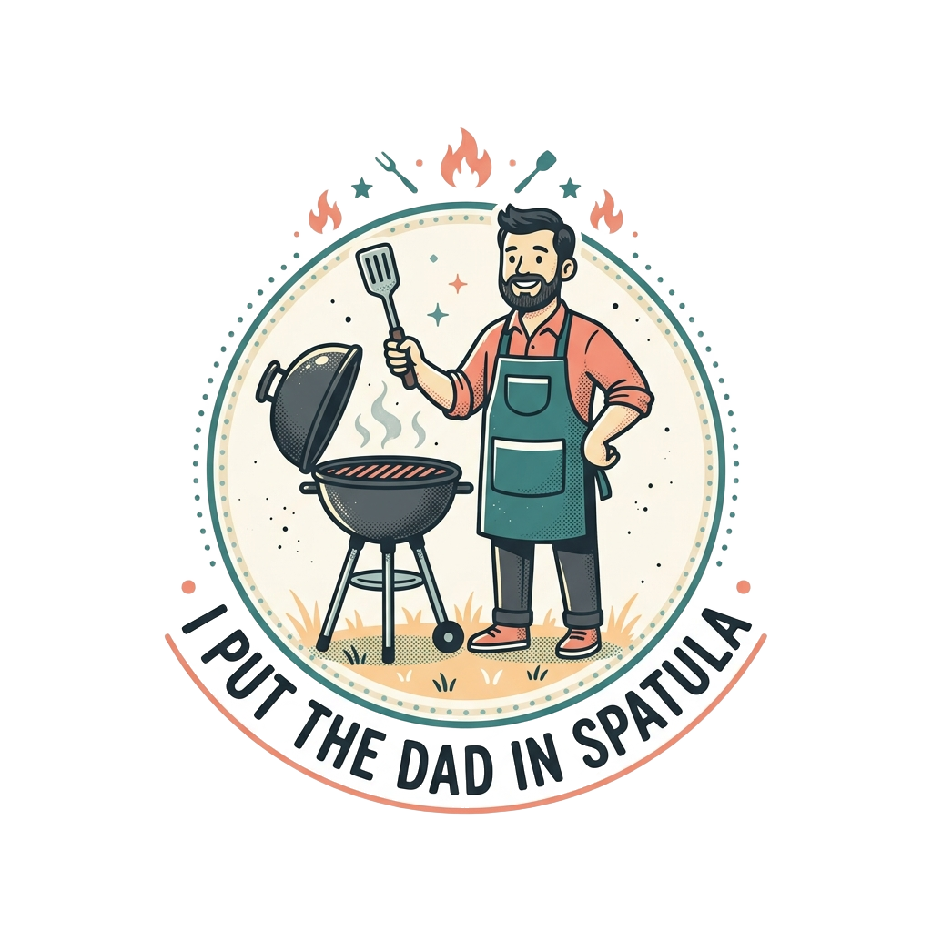 I PUT THE DAD IN SPATULA