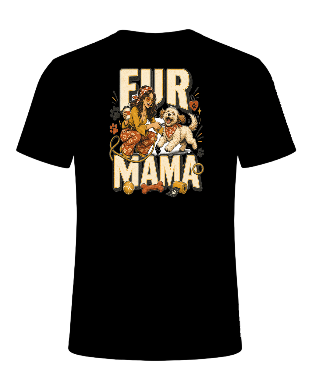 FUR MAMA — Black