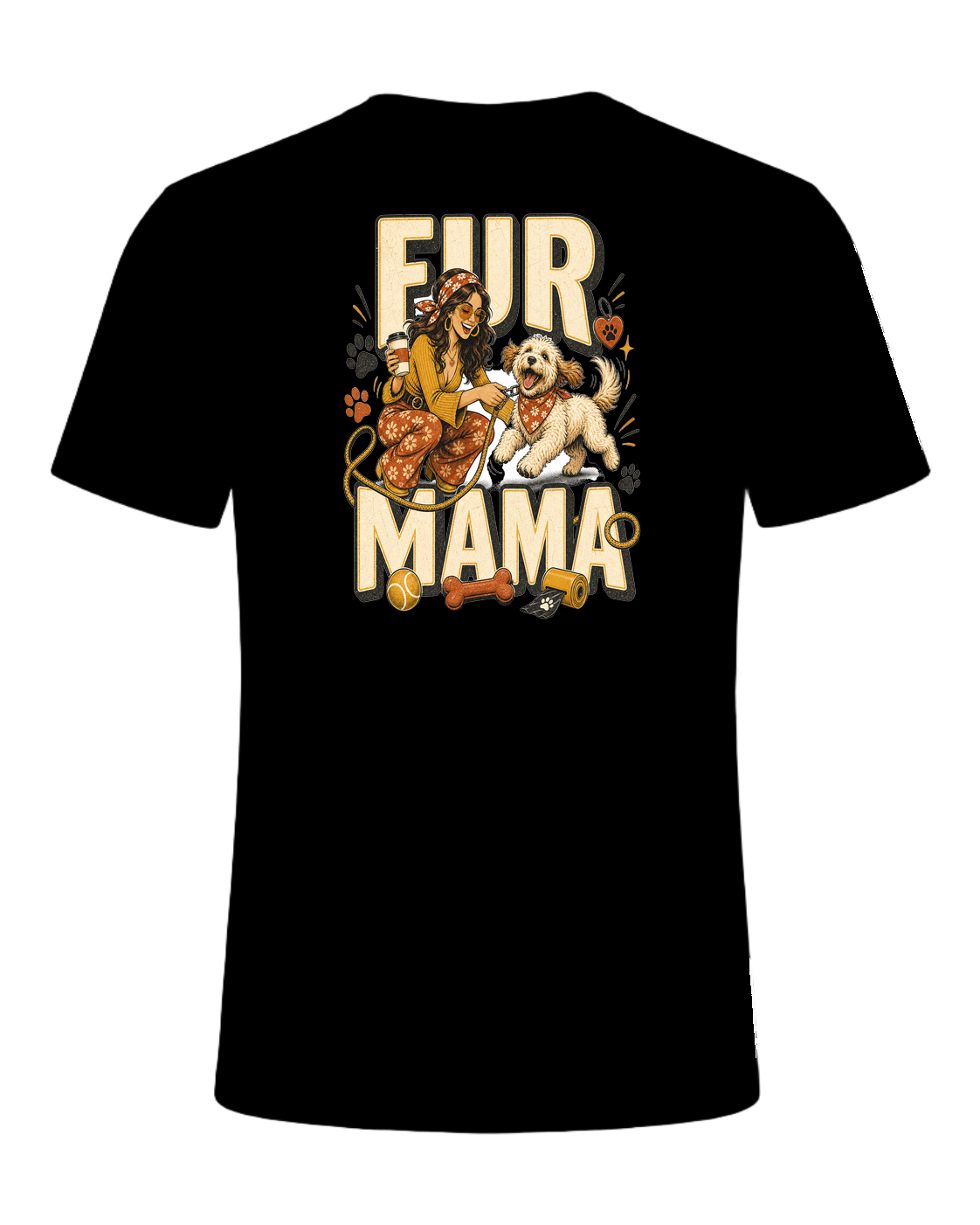 FUR MAMA — Black