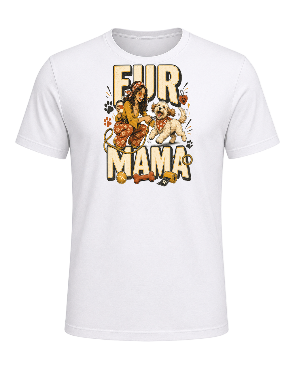 FUR MAMA — White