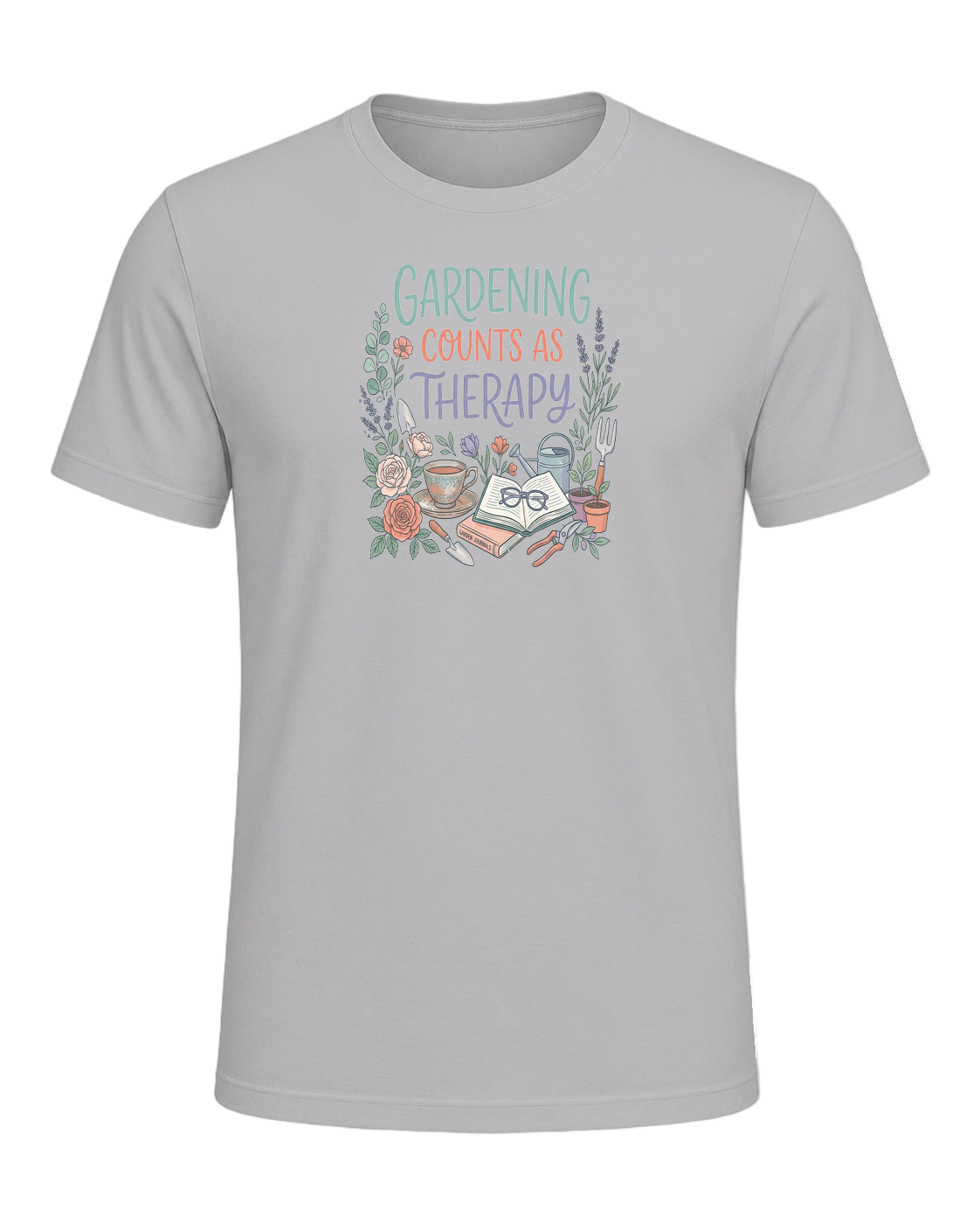 GARDENING COUNTS AS THERAPY — Athletic Heather