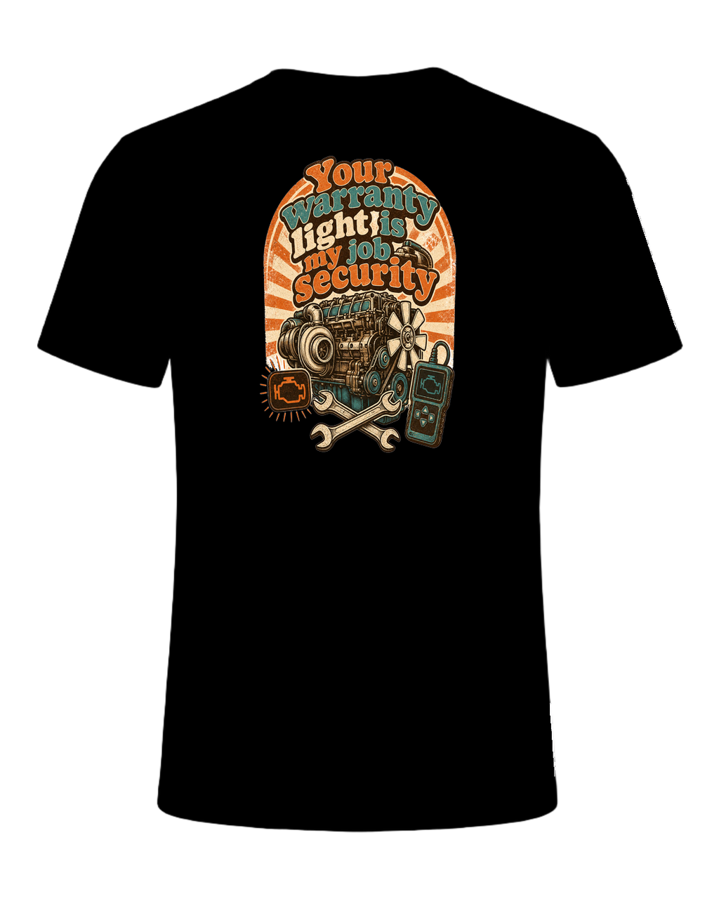 Your warranty light is my job security — Black