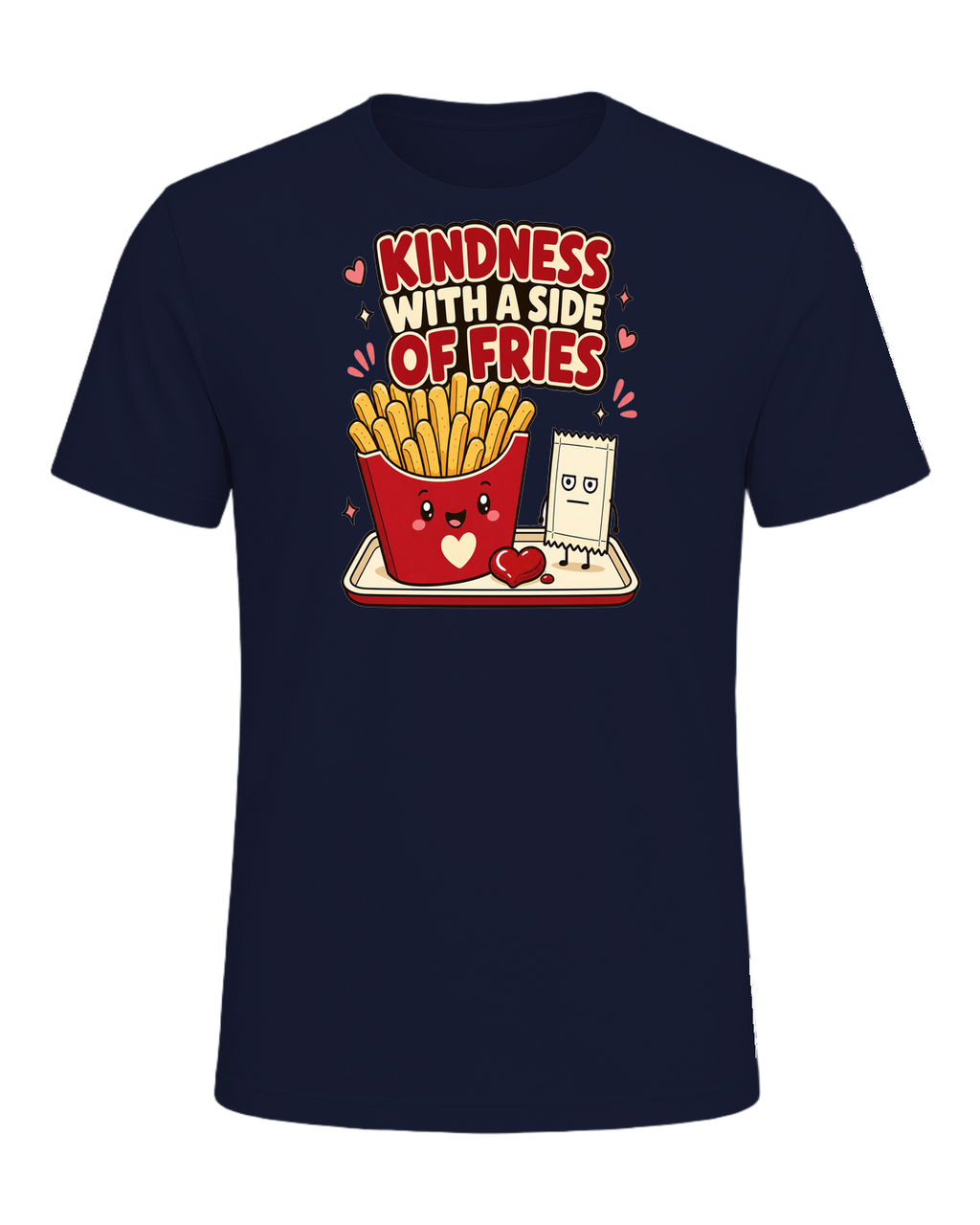 KINDNESS WITH A SIDE OF FRIES — Navy