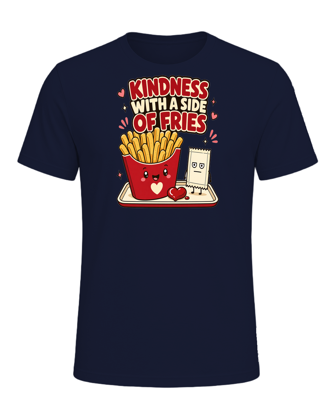 KINDNESS WITH A SIDE OF FRIES — Navy