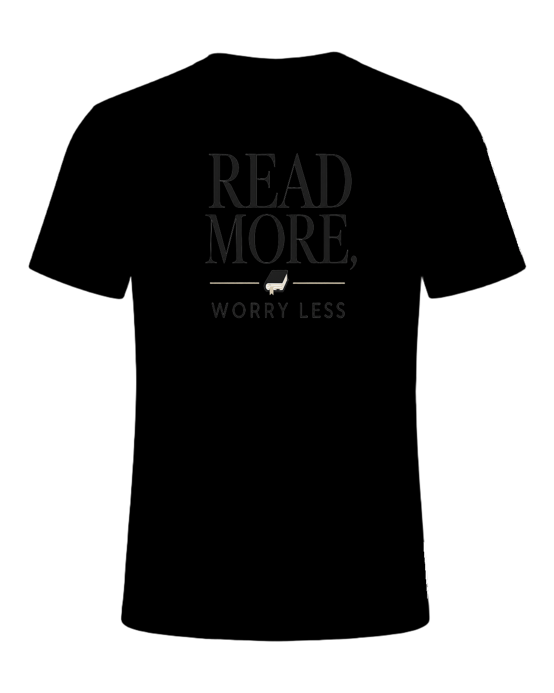 READ MORE, WORRY LESS — Black