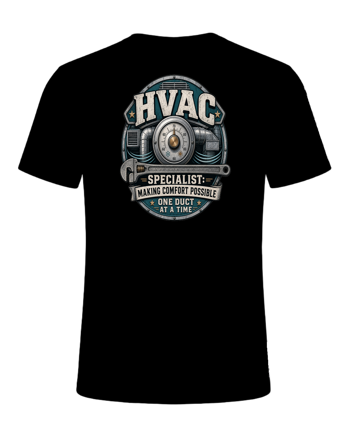 HVAC Technician — Black