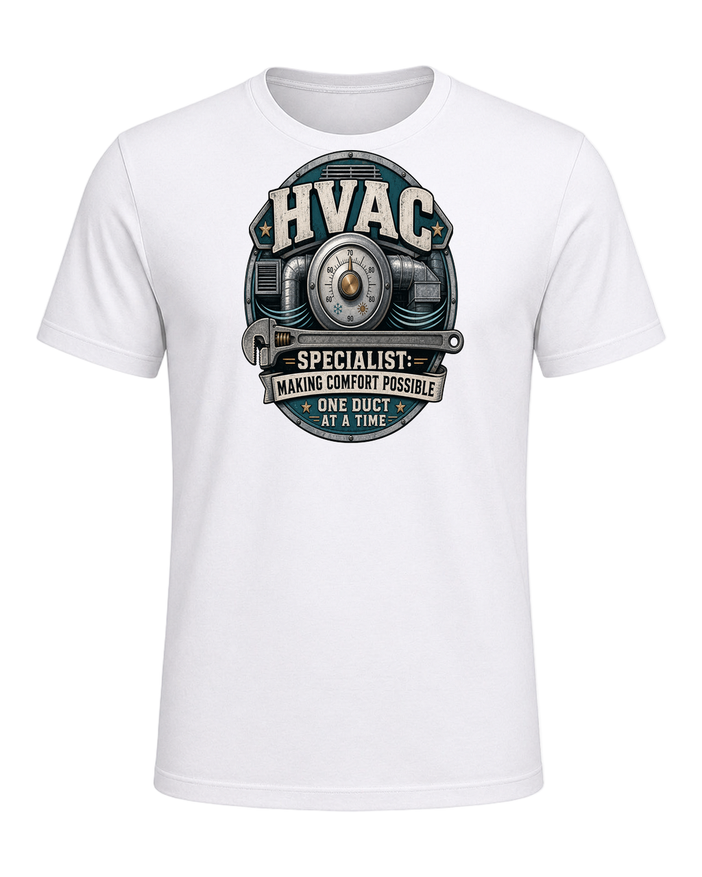 HVAC Technician — White