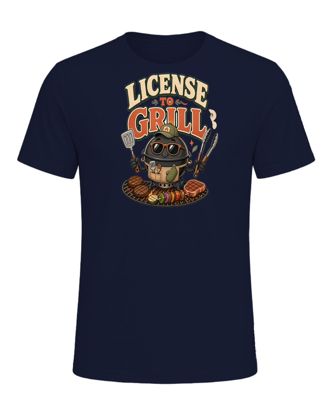 LICENSE TO GRILL — Navy